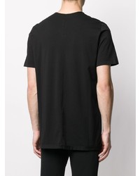 T-shirt à col rond noir Rick Owens DRKSHDW