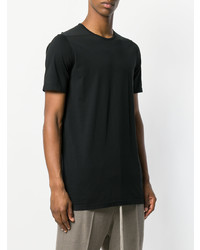 T-shirt à col rond noir Rick Owens DRKSHDW