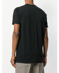 T-shirt à col rond noir Rick Owens DRKSHDW