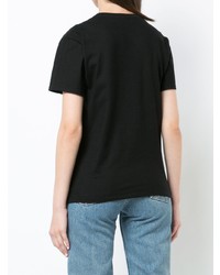 T-shirt à col rond noir Alyx