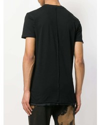 T-shirt à col rond noir Damir Doma