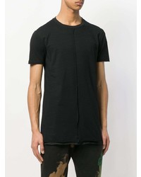 T-shirt à col rond noir Damir Doma