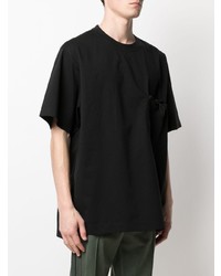 T-shirt à col rond noir Y-3