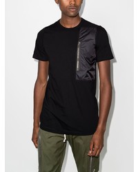 T-shirt à col rond noir Rick Owens