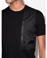 T-shirt à col rond noir Rick Owens