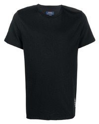 T-shirt à col rond noir Polo Ralph Lauren