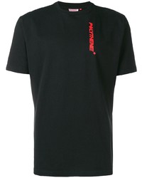 T-shirt à col rond noir Polythene* Optics