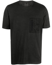 T-shirt à col rond noir Premiata