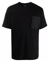 T-shirt à col rond noir PS Paul Smith