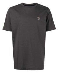 T-shirt à col rond noir PS Paul Smith