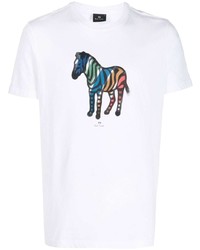 T-shirt à col rond noir PS Paul Smith