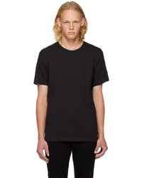 T-shirt à col rond noir rag & bone