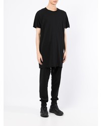 T-shirt à col rond noir Boris Bidjan Saberi