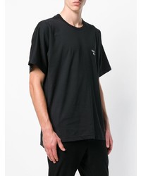 T-shirt à col rond noir Y-3