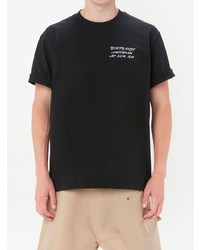 T-shirt à col rond noir JW Anderson