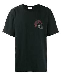 T-shirt à col rond noir Rhude
