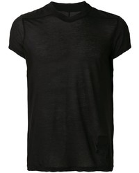 T-shirt à col rond noir Rick Owens DRKSHDW