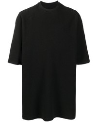 T-shirt à col rond noir Rick Owens DRKSHDW