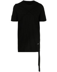 T-shirt à col rond noir Rick Owens DRKSHDW