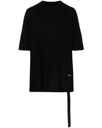 T-shirt à col rond noir Rick Owens DRKSHDW