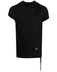 T-shirt à col rond noir Rick Owens DRKSHDW