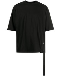 T-shirt à col rond noir Rick Owens DRKSHDW