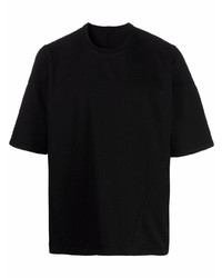 T-shirt à col rond noir Rick Owens DRKSHDW