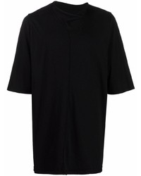 T-shirt à col rond noir Rick Owens DRKSHDW