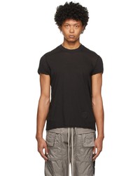 T-shirt à col rond noir Rick Owens DRKSHDW