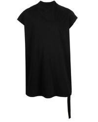 T-shirt à col rond noir Rick Owens DRKSHDW