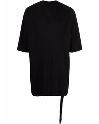 T-shirt à col rond noir Rick Owens DRKSHDW