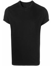 T-shirt à col rond noir Rick Owens DRKSHDW