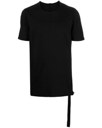 T-shirt à col rond noir Rick Owens DRKSHDW