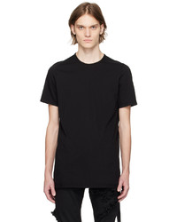 T-shirt à col rond noir Rick Owens DRKSHDW