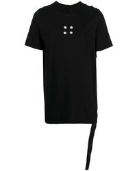 T-shirt à col rond noir Rick Owens DRKSHDW