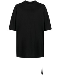 T-shirt à col rond noir Rick Owens DRKSHDW