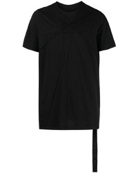 T-shirt à col rond noir Rick Owens DRKSHDW