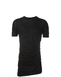 T-shirt à col rond noir Rick Owens DRKSHDW