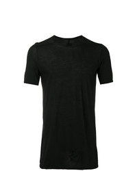 T-shirt à col rond noir Rick Owens DRKSHDW