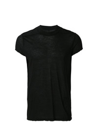 T-shirt à col rond noir Rick Owens DRKSHDW