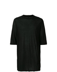 T-shirt à col rond noir Rick Owens DRKSHDW