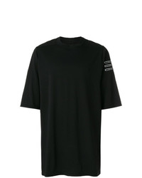 T-shirt à col rond noir Rick Owens DRKSHDW