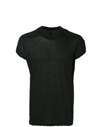 T-shirt à col rond noir Rick Owens DRKSHDW