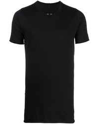 T-shirt à col rond noir Rick Owens