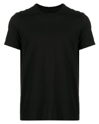 T-shirt à col rond noir Rick Owens