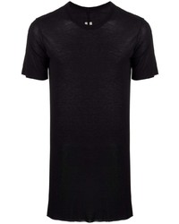 T-shirt à col rond noir Rick Owens