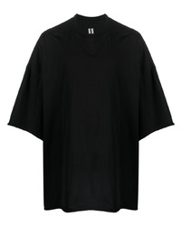 T-shirt à col rond noir Rick Owens