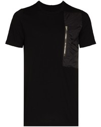 T-shirt à col rond noir Rick Owens