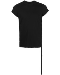 T-shirt à col rond noir Rick Owens