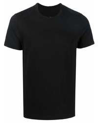 T-shirt à col rond noir Rick Owens